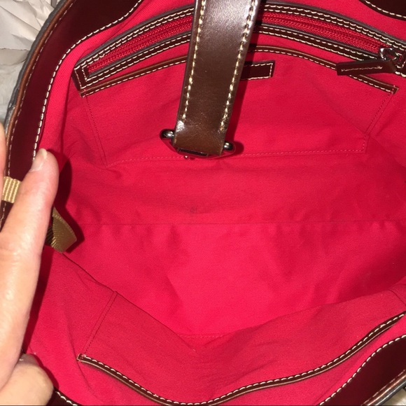 Dooney & Bourke Shannon Python Tote - Picture 7 of 10